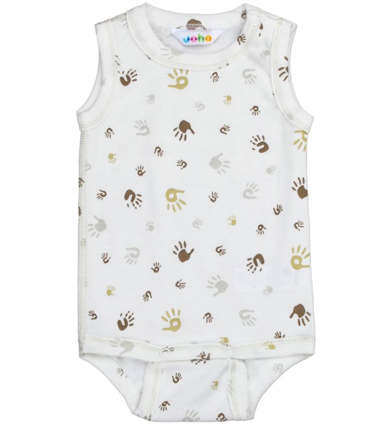 Joha Body ohne Ärmel - Off White m. Print - Joha - 50 - Body ärmellos Joha Body ohne Ärmel - Off White m. Print - Joha - 50 - Body ärmellos von Joha