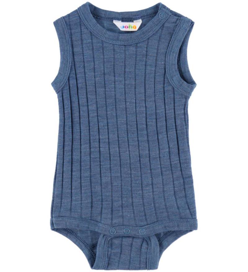Joha Body ohne Ärmel - Wolle/Seide - Blau Meliert - Joha - 60 - Body ärmellos Joha Body ohne Ärmel - Wolle/Seide - Blau Meliert - Joha - 60 - Body ärmellos von Joha