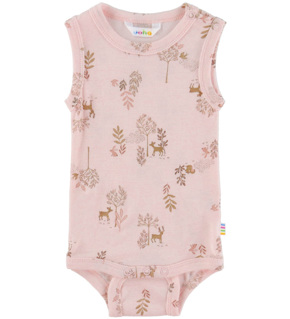 Joha Body ohne Ärmel - Wolle/Seide - Rosa m. Natur - Joha - 50 - Body ärmellos Joha Body ohne Ärmel - Wolle/Seide - Rosa m. Natur - Joha - 50 - Body ärmellos von Joha