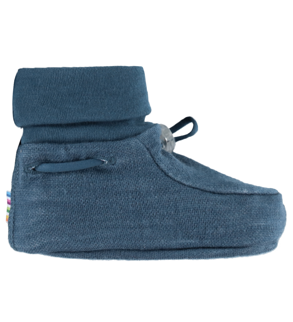 Joha Krabbelschuhe - 2-lagig - Wolle/Bambus - Dark Denim - Joha - 90 - Krabbelschuhe Joha Krabbelschuhe - 2-lagig - Wolle/Bambus - Dark Denim - Joha - 90 - Krabbelschuhe von Joha