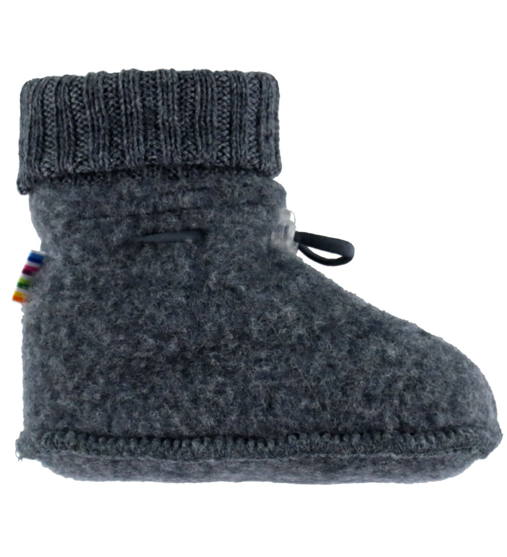 Joha Krabbelschuhe - Babywolle - Anthrazit - Joha - 70 - Krabbelschuhe Joha Krabbelschuhe - Babywolle - Anthrazit - Joha - 70 - Krabbelschuhe von Joha