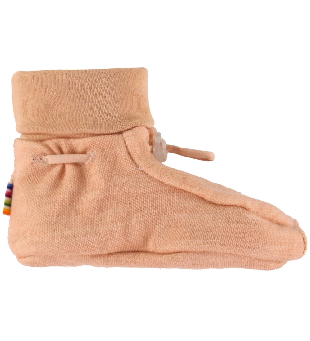 Joha Krabbelschuhe - Wolle/Bambus - Pfirsich - Joha - 70 - Krabbelschuhe Joha Krabbelschuhe - Wolle/Bambus - Pfirsich - Joha - 70 - Krabbelschuhe von Joha