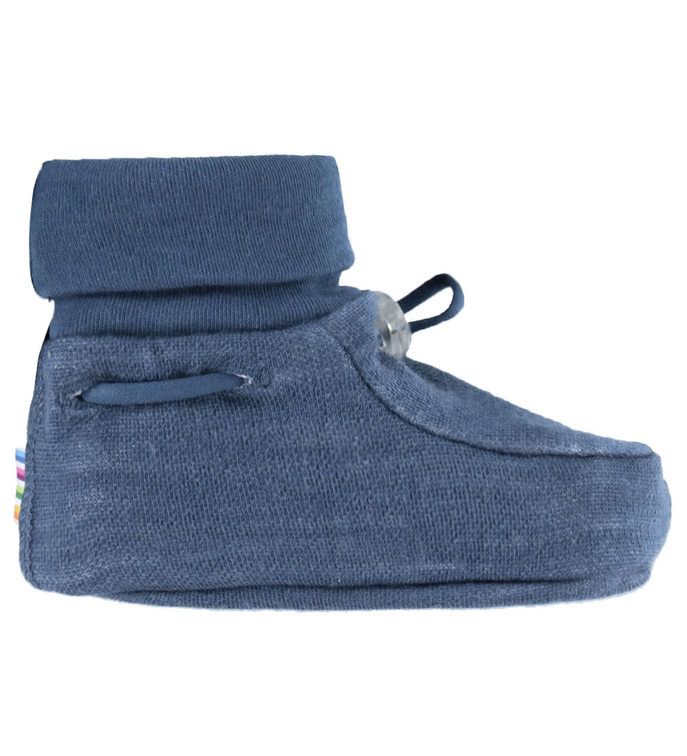 Joha Krabbelschuhe - Wolle/Viskose - 2-lagig - Dunkelblau - Joha - 80 - Krabbelschuhe Joha Krabbelschuhe - Wolle/Viskose - 2-lagig - Dunkelblau - Joha - 80 - Krabbelschuhe von Joha