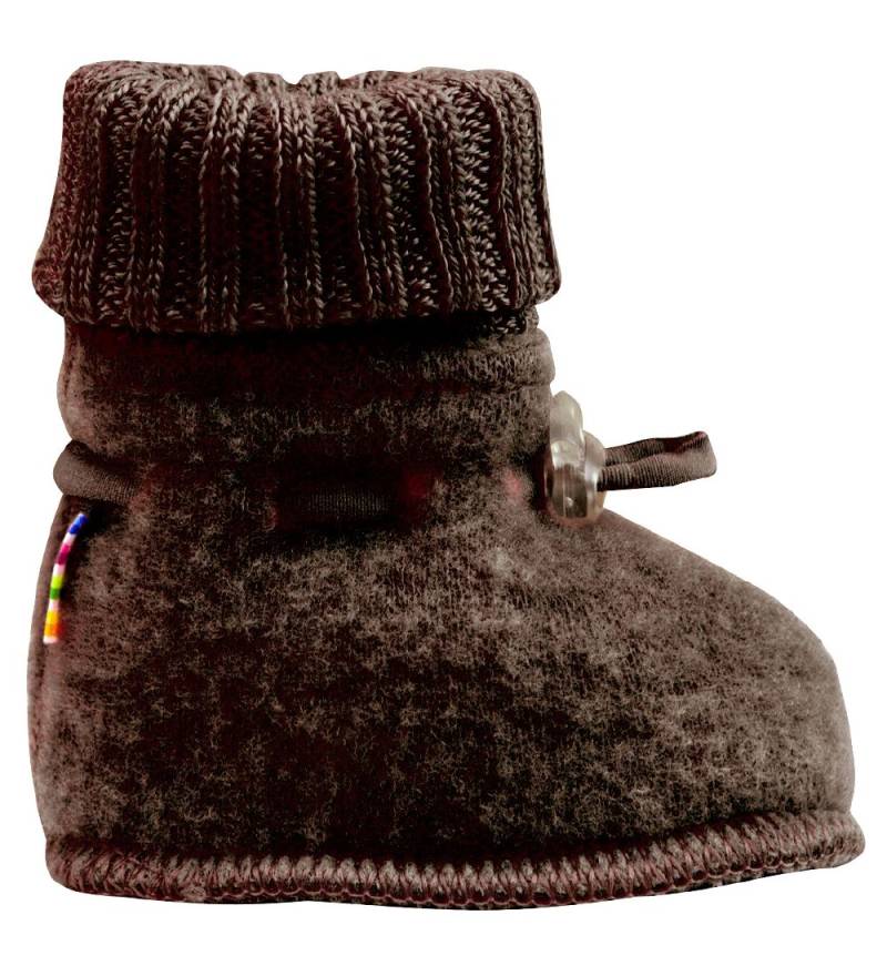 Joha Krabbelschuhe - Wolle - 2-lagig - Braun - Joha - 80 - Krabbelschuhe Joha Krabbelschuhe - Wolle - 2-lagig - Braun - Joha - 80 - Krabbelschuhe von Joha