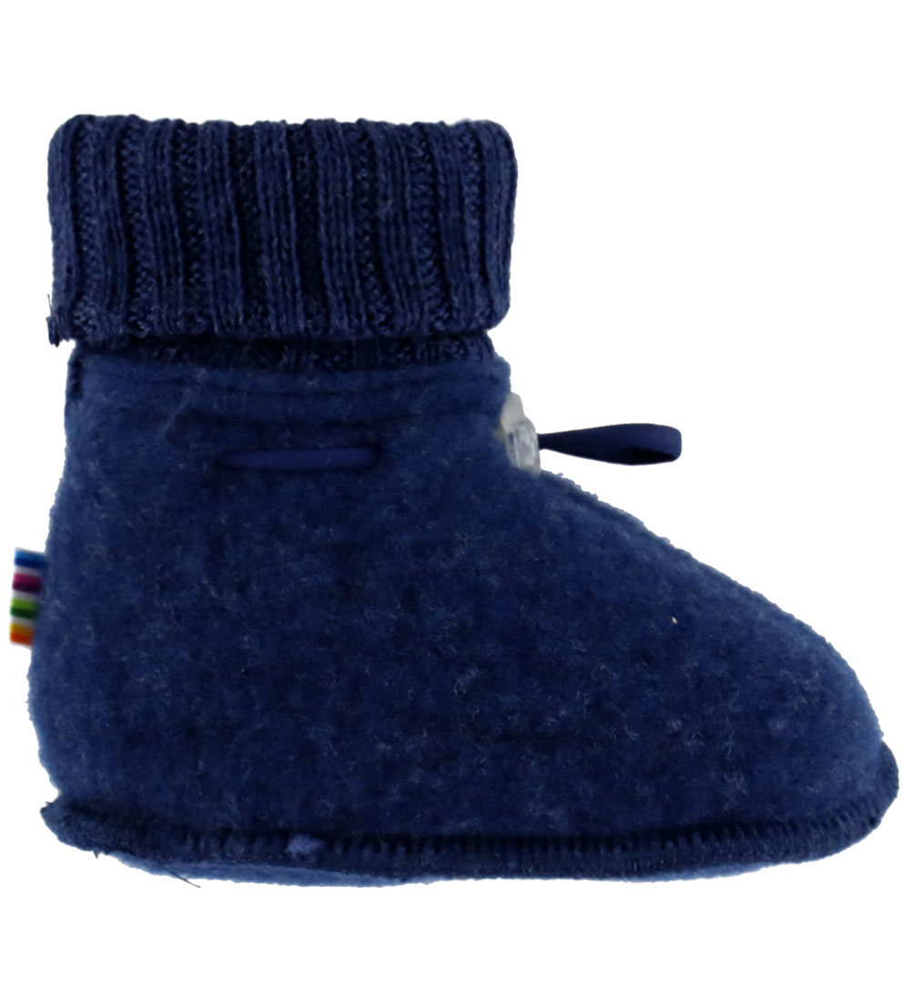 Joha Krabbelschuhe - Wolle - Navy - Joha - 60 - Krabbelschuhe Joha Krabbelschuhe - Wolle - Navy - Joha - 60 - Krabbelschuhe von Joha