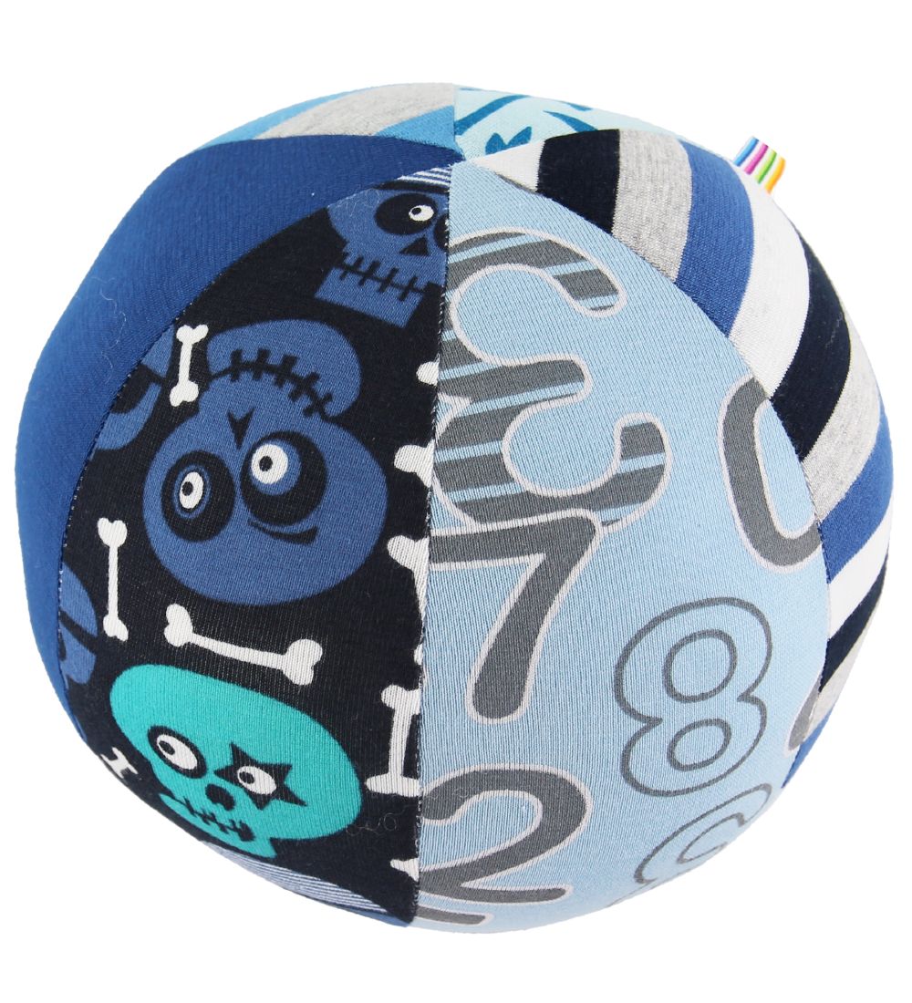 Joha Stoffball - Gemischt - Baumwolle - Blau/Grau - Joha - One Size - Bälle Joha Stoffball - Gemischt - Baumwolle - Blau/Grau - Joha - One Size - Bälle von Joha