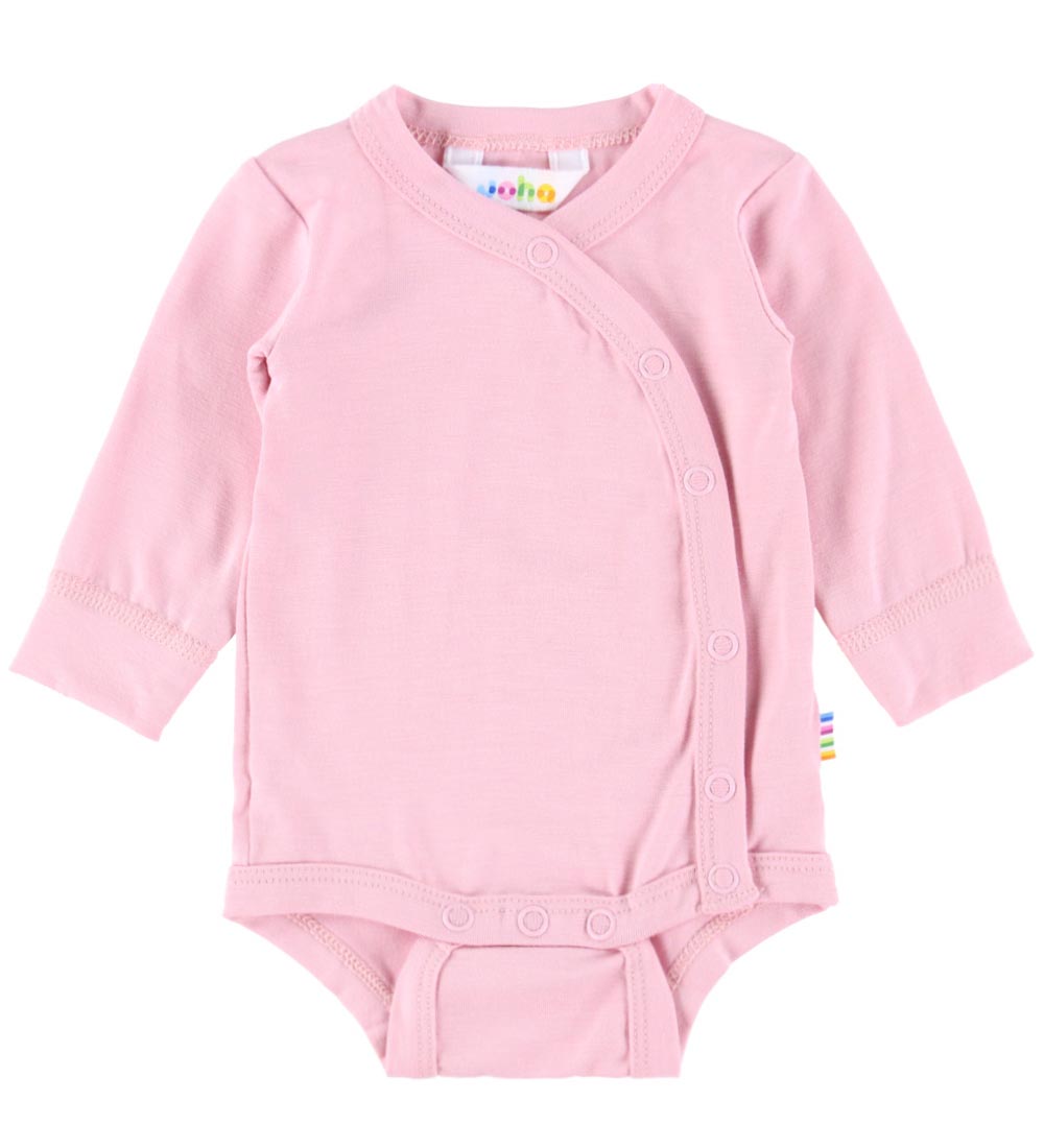 Joha Wickelbody l/ä - Bambus - Alt Rose - Joha - 70 - Body L/Ä Joha Wickelbody l/ä - Bambus - Alt Rose - Joha - 70 - Body L/Ä von Joha