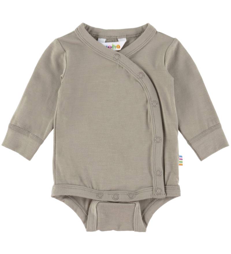 Joha Wickelbody l/ä - Bambus - Beige - Joha - 50 - Body L/Ä Joha Wickelbody l/ä - Bambus - Beige - Joha - 50 - Body L/Ä von Joha