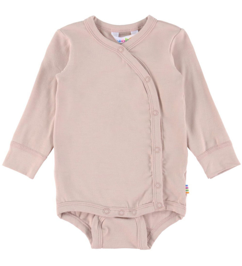 Joha Wickelbody l/ä - Bambus - Blass Rosa - Joha - 50 - Body L/Ä Joha Wickelbody l/ä - Bambus - Blass Rosa - Joha - 50 - Body L/Ä von Joha