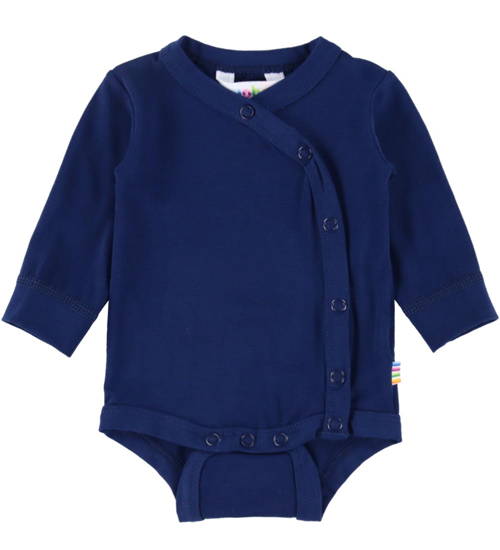 Joha Wickelbody l/ä - Bambus - Dark Blue - Joha - 60 - Body L/Ä Joha Wickelbody l/ä - Bambus - Dark Blue - Joha - 60 - Body L/Ä von Joha