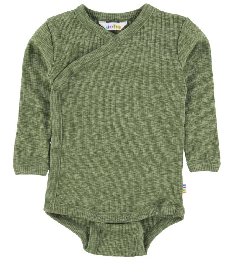 Joha Wickelbody l/ä - Grün Meliert - Joha - 70 - Body L/Ä Joha Wickelbody l/ä - Grün Meliert - Joha - 70 - Body L/Ä von Joha