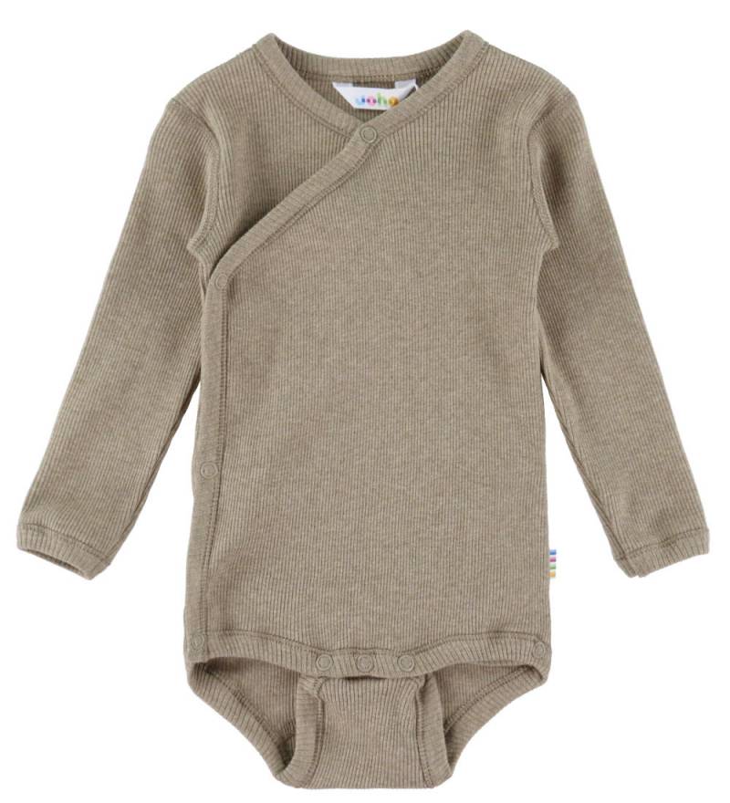 Joha Wickelbody l/ä - Rib - Dunkelbeige - Joha - 50 - Body L/Ä Joha Wickelbody l/ä - Rib - Dunkelbeige - Joha - 50 - Body L/Ä von Joha