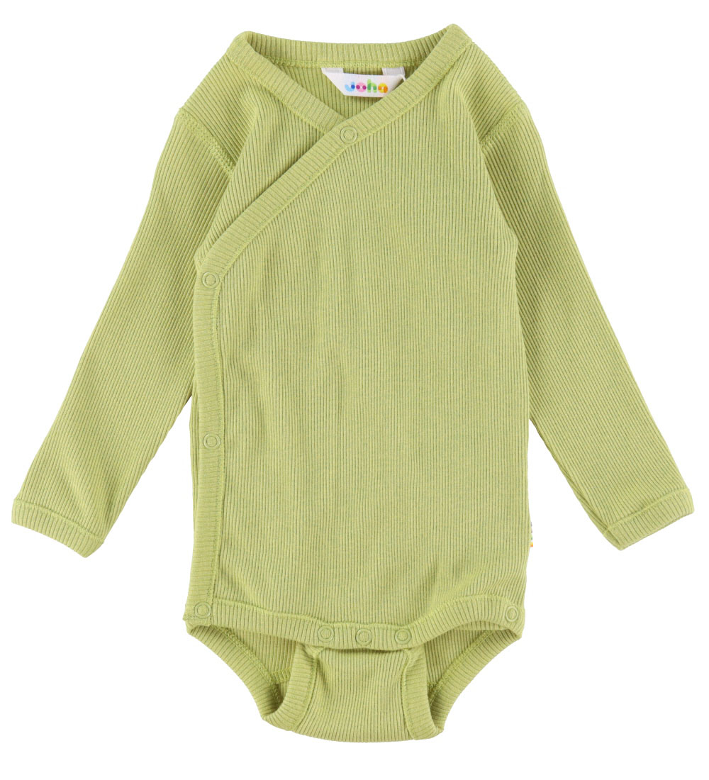 Joha Wickelbody l/ä - Rib - Mattgrün - Joha - 40 - Body L/Ä Joha Wickelbody l/ä - Rib - Mattgrün - Joha - 40 - Body L/Ä von Joha