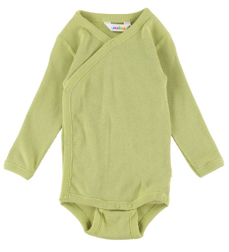 Joha Wickelbody l/ä - Rib - Mattgrün - Joha - 40 - Body L/Ä Joha Wickelbody l/ä - Rib - Mattgrün - Joha - 40 - Body L/Ä von Joha