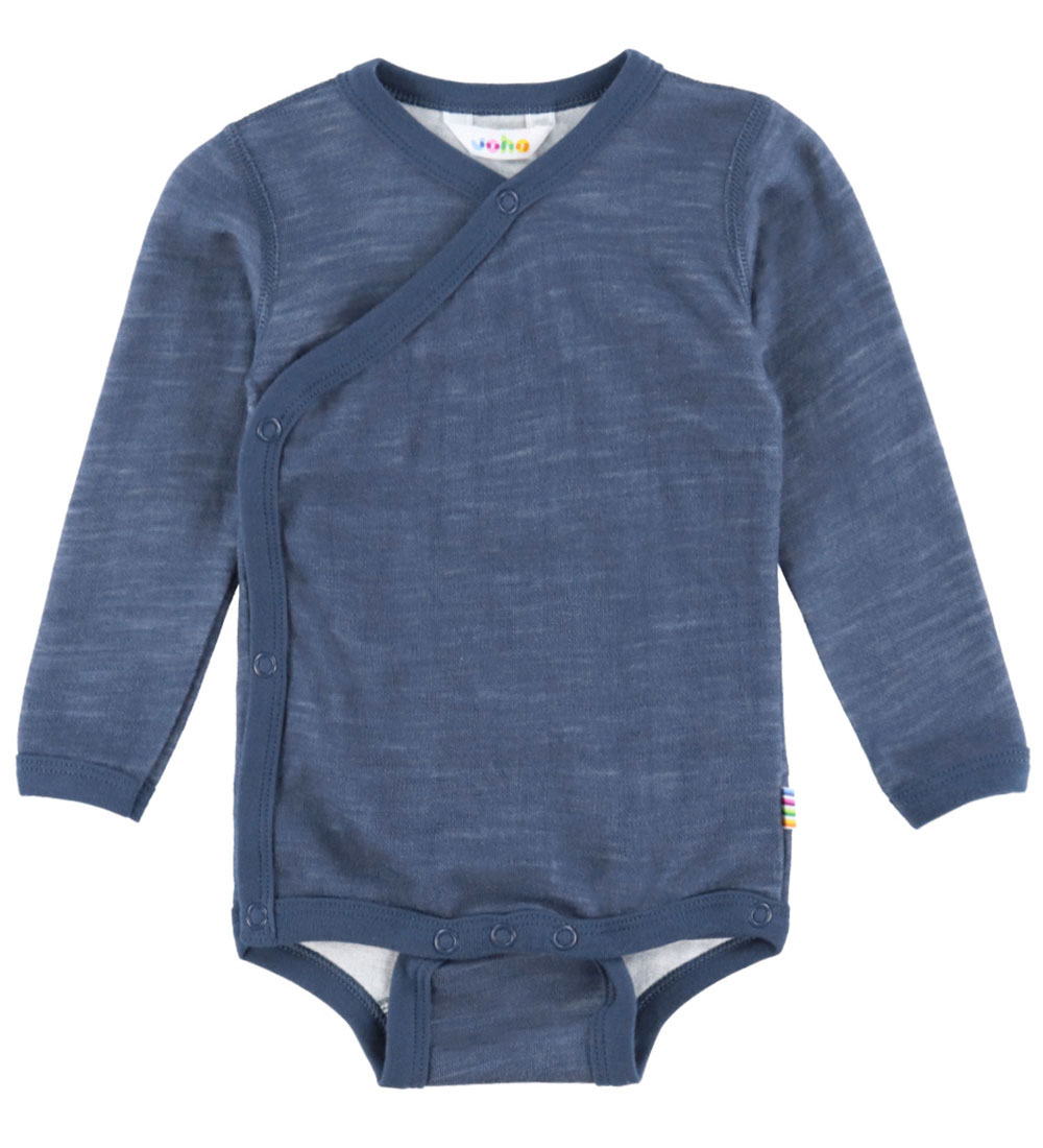 Joha Wickelbody l/ä - Wolle/Viskose - Dunkelblau - Joha - 80 - Body L/Ä Joha Wickelbody l/ä - Wolle/Viskose - Dunkelblau - Joha - 80 - Body L/Ä von Joha