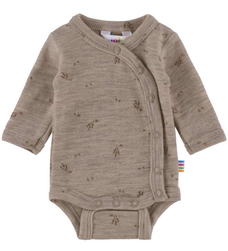 Joha Wickelbody l/ä - Wolle - Beige Melange - Joha - 70 - Body L/Ä Joha Wickelbody l/ä - Wolle - Beige Melange - Joha - 70 - Body L/Ä von Joha