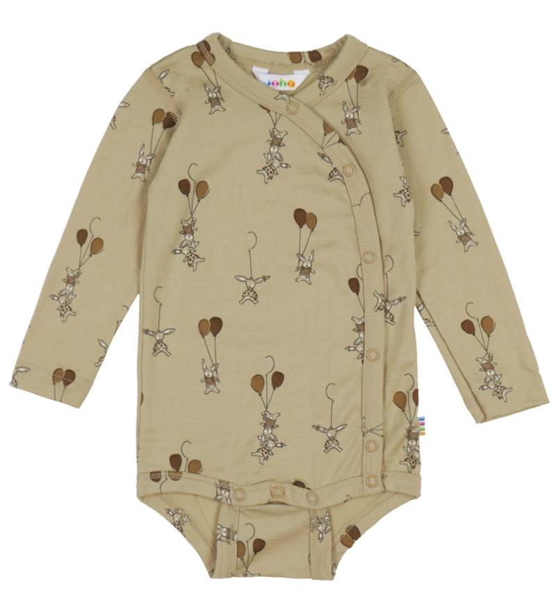 Joha Wickelbody l/ä - Wolle - Beige m. Kaninchen - Joha - 60 - Body L/Ä Joha Wickelbody l/ä - Wolle - Beige m. Kaninchen - Joha - 60 - Body L/Ä von Joha