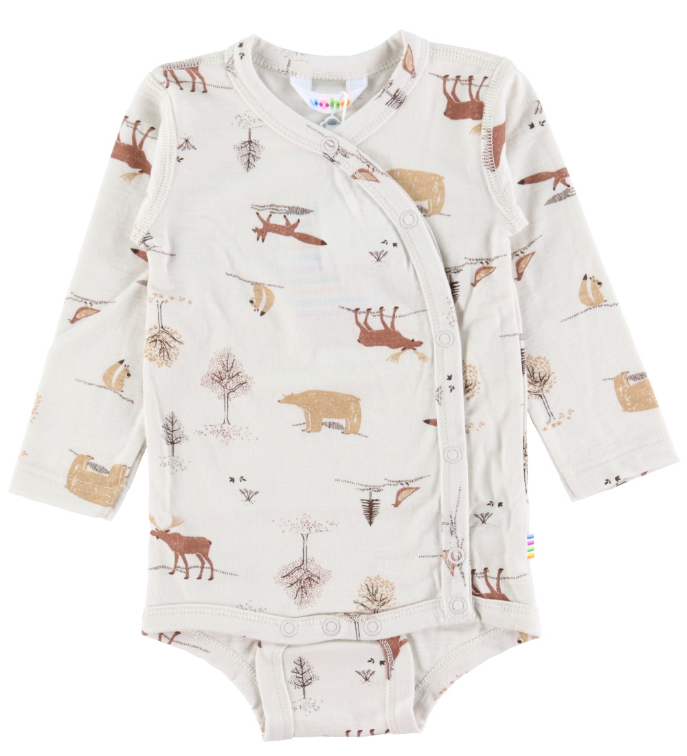 Joha Wickelbody l/ä - Wolle - Hellbeige - Joha - 50 - Body L/Ä von Joha