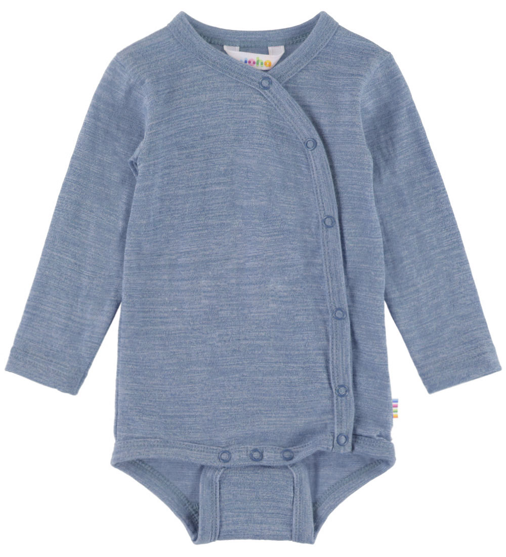 Joha Wickelbody l/ä - Wolle - Hellblau - Joha - 60 - Body L/Ä Joha Wickelbody l/ä - Wolle - Hellblau - Joha - 60 - Body L/Ä von Joha