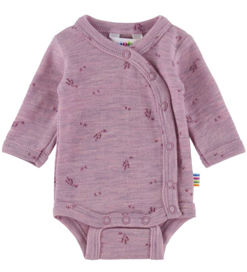 Joha Wickelbody l/ä - Wolle - Lila Melange - Joha - 60 - Body L/Ä Joha Wickelbody l/ä - Wolle - Lila Melange - Joha - 60 - Body L/Ä von Joha