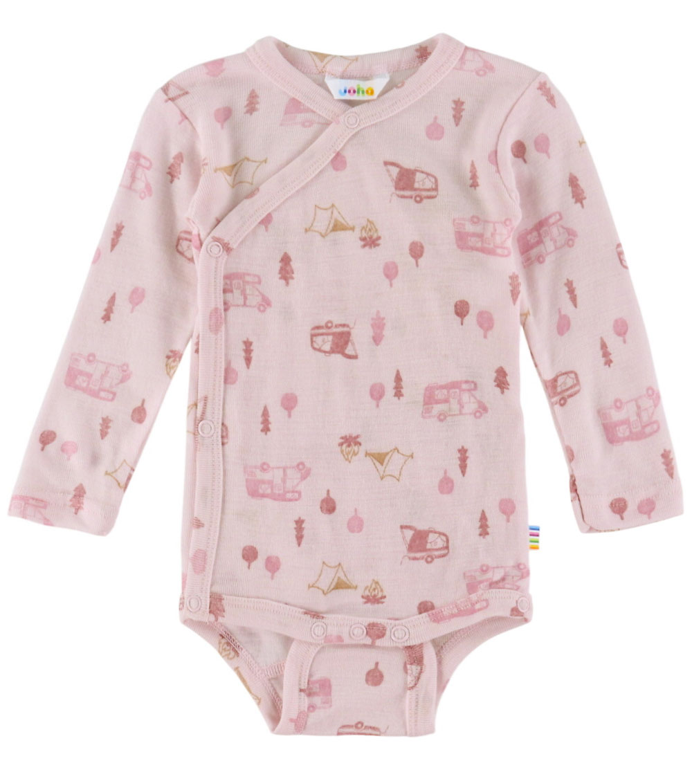 Joha Wickelbody l/ä - Wolle - Rosa - Joha - 50 - Body L/Ä Joha Wickelbody l/ä - Wolle - Rosa - Joha - 50 - Body L/Ä von Joha