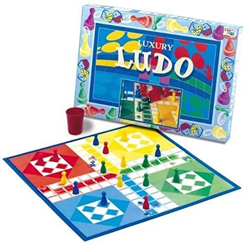 IDEAL, Ludo: Traditional Board Game, Classic Board Games, for 2-4 Players, Ages 3+ von IDEAL