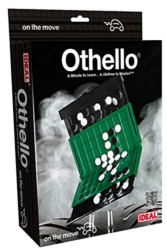 John Adams IDEAL, Othello On The Move travel Game: A Minute to Learn… a Lifetime to Master!, Family Strategy Game, for 2 Players, Ages 7+ John Adams IDEAL, Othello On The Move travel Game: A Minute to Learn… a Lifetime to Master!, Family Strategy Game, for 2 Players, Ages 7+ von IDEAL