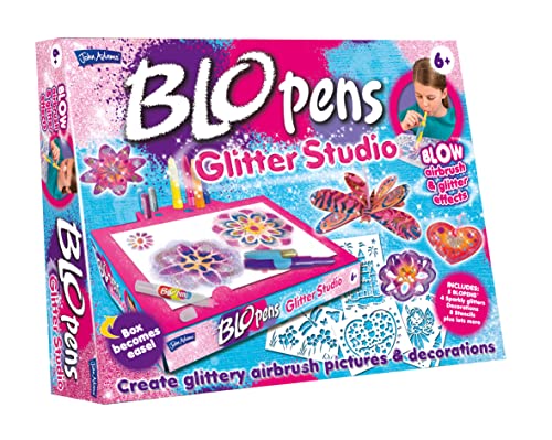 John Adams , BLOPENS Glitter Studio: Blow Airbrush & add Glitter Effects, Arts & Crafts, Ages 6+ John Adams , BLOPENS Glitter Studio: Blow Airbrush & add Glitter Effects, Arts & Crafts, Ages 6+ von John Adams