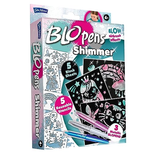 John Adams , BLOPENS Shimmer: Blow shimmer airbrush effects, Arts & crafts, Ages 4+ John Adams , BLOPENS Shimmer: Blow shimmer airbrush effects, Arts & crafts, Ages 4+ von Blopens