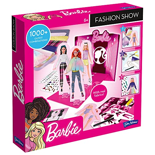 John Adams , Barbie Fashion Show: Create your own cool Barbie catwalk with real fabrics!, Arts & Crafts, Ages 6+ John Adams , Barbie Fashion Show: Create your own cool Barbie catwalk with real fabrics!, Arts & Crafts, Ages 6+ von John Adams