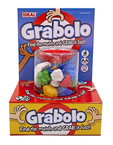 IDEAL, Grabolo: Find The Match and Grab it Fast Reaction Game!, Quick Play Family Game, for 3-6 Players, Ages 4+ IDEAL, Grabolo: Find The Match and Grab it Fast Reaction Game!, Quick Play Family Game, for 3-6 Players, Ages 4+ von IDEAL