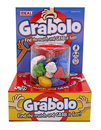 IDEAL, Grabolo: Find The Match and Grab it Fast Reaction Game!, Quick Play Family Game, for 3-6 Players, Ages 4+ von IDEAL