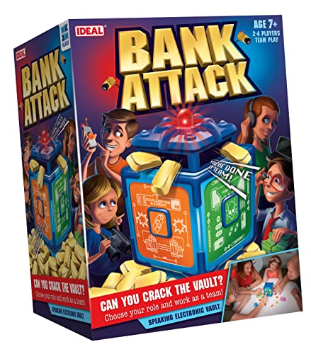 IDEAL, Bank Attack: The Electronic, Cooperative Escape Game!, Family Games, for 2-4 Players, Ages 7+ von IDEAL