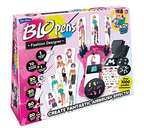 John Adams , BLOPENS Fashion Designer: Create fantastic airbrush pictures, Arts & crafts, Ages 6+ von Blopens