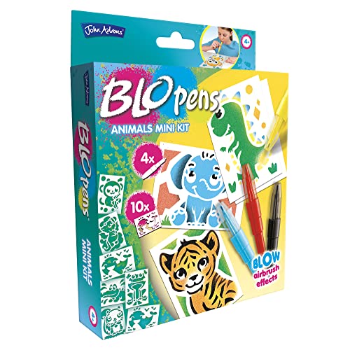 John Adams BLOPENS Animal Mini Kit: Blow Airbrush Effects! | Kunst und Handwerk | ab 4 Jahren John Adams BLOPENS Animal Mini Kit: Blow Airbrush Effects! | Kunst und Handwerk | ab 4 Jahren von John Adams