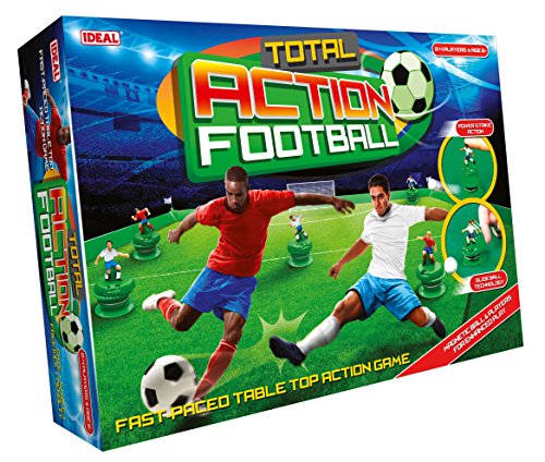 Ideal , Total Action Football: Fast paced Table top Football Action Game!, Family Games, for 2-4 Players, Ages 6+ von IDEAL