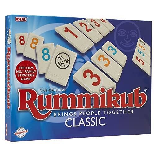 Ideal , Rummikub Classic Game: Brings People Together, Family Strategy Games, for 2-4 Players, Ages 7+ von IDEAL