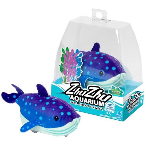 Zhu Zhu Pets | Zhu Zhu Aquarium Spielzeug Fisch - Gracie | Interaktives Sammlerstück Haustier mit Geräuschen und Bewegung | Elektronische Haustiere | ab 4 Jahren von John Adams