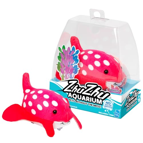Zhu Zhu Pets | Zhu Zhu Aquarium Spielzeug Fisch - Namazu | Interaktives Sammlerstück Haustier mit Geräuschen und Bewegung | Elektronische Haustiere | Ab 4 Jahren von John Adams