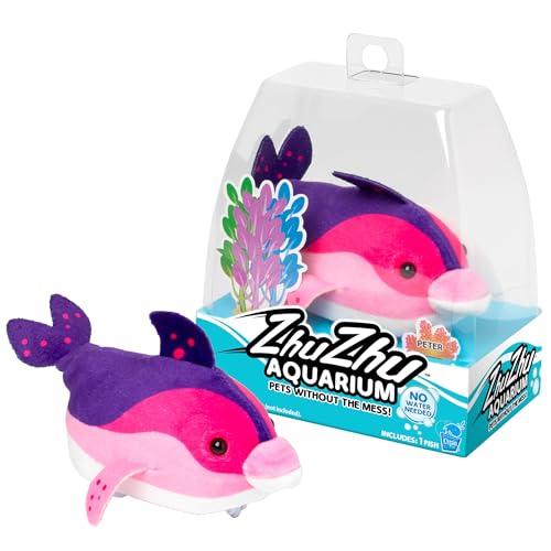 Zhu Zhu Pets | Zhu Zhu Aquarium Spielzeug Fisch - Peter | Interaktives Sammlerstück Haustier mit Geräuschen und Bewegung | Elektronische Haustiere | Ab 4 Jahren von John Adams