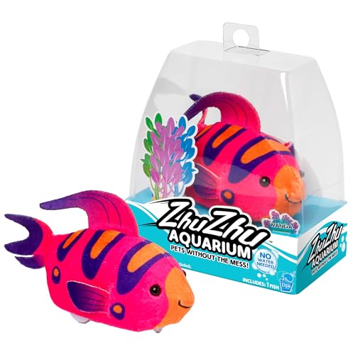 Zhu Zhu Pets | Zhu Zhu Aquarium Spielzeug Fisch - Wanda | Interaktives Sammlerstück Haustier mit Geräuschen und Bewegung | Elektronische Haustiere | Ab 4 Jahren von John Adams