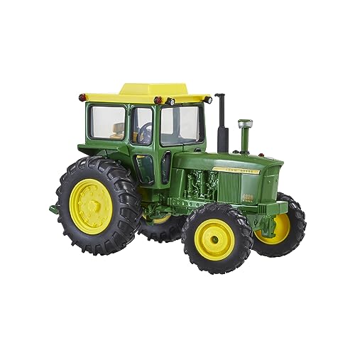 John Deere 4020 mit Kabinen Traktor Spielzeug - Detaillierte Traktoren 1:32 - Sammelbare Spielzeug-Autos für Landwirtschaft - Kinderspielzeug für drinnen und draußen - Langlebige Autos - ab 3 Jahren von Britains