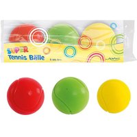John Soft Tennisball Ø7cm 3 Stück sortiert von John GmbH