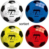 John Spielball World Star weiß blau gelb Ø13cm sortiert John Spielball World Star weiß blau gelb Ø13cm sortiert von John GmbH