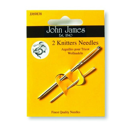 John James Stricknadeln / Stopfnadeln Größe 14 / 18 von John James