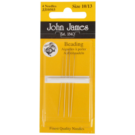 John James Perlennadeln lang Größe 10/13 - 4 Stk von John James