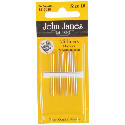 John James Modistennadeln Größe 10 - 16 Stk von John James