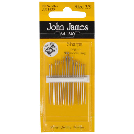 John James Nähnadeln Größe 3/9 - 20 Stk von John James