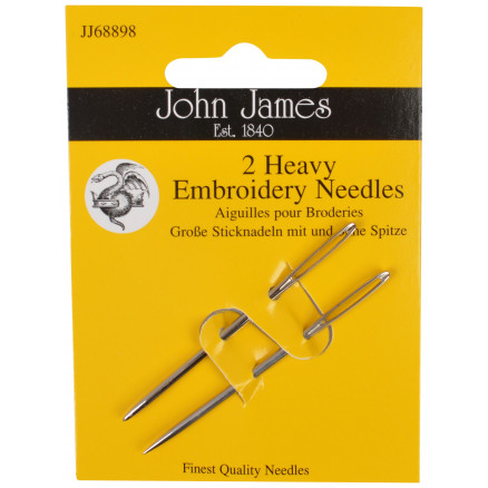 John James Sticknadeln schwer - 2 Stk von John James