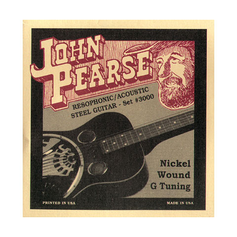 John Pearse 3000 Nickel G-Tuning Saiten Westerngitarre von John Pearse